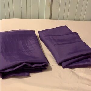 Gorgeous Decorative Curtains-2 panel’s—Like New